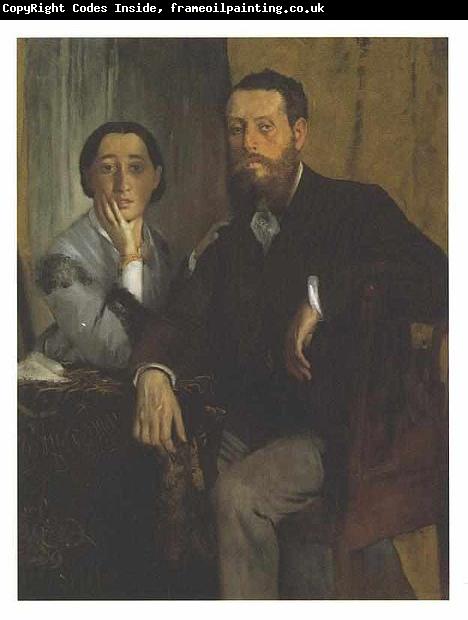 Edgar Degas Mr and Ms Morbilli